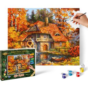 Schipper 609240799 Meisterklasse Klassiker, ab 14 Jahre, Alte Mühle, 24 x 30 cm