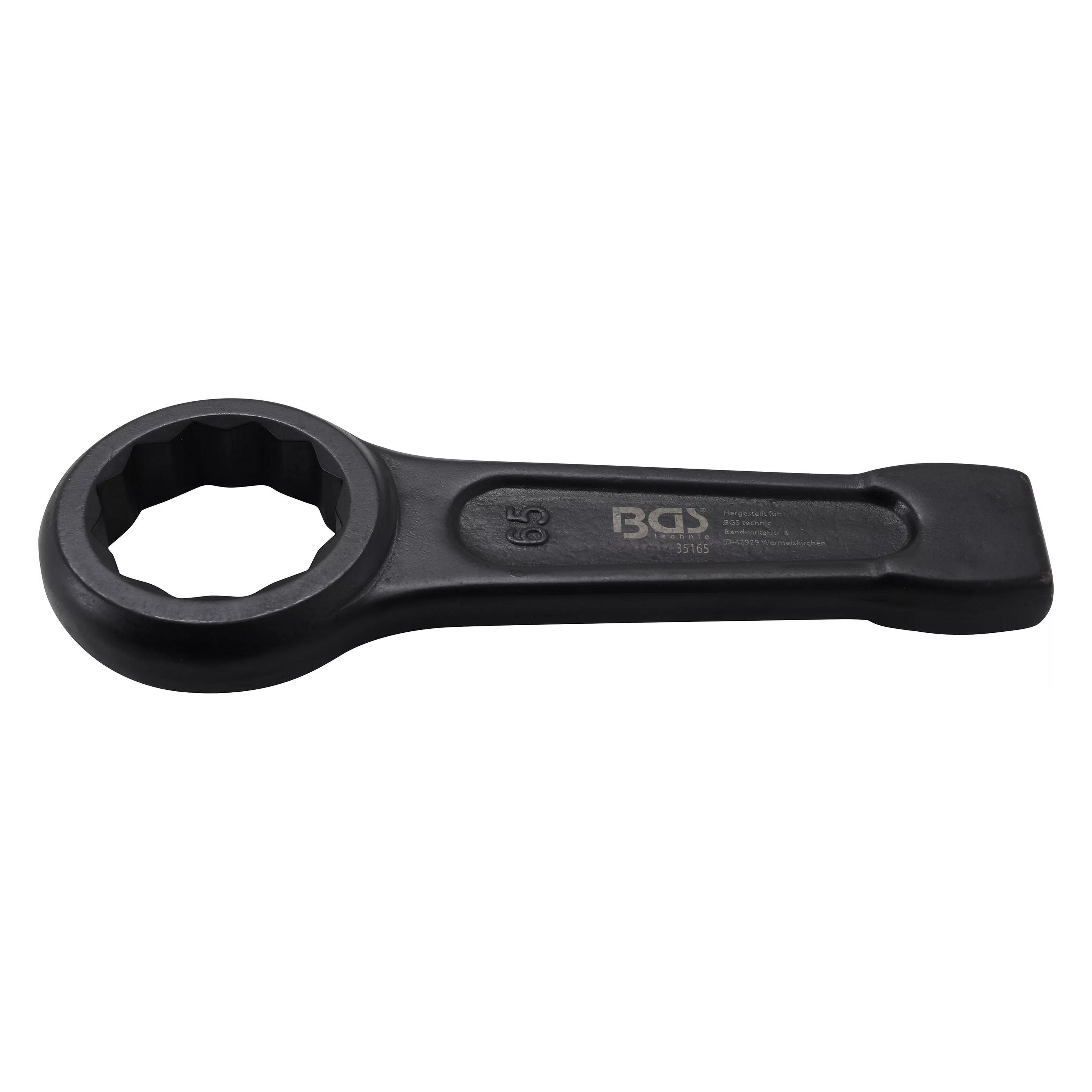 BGS Schlag-Ringschlüssel SW 65 mm (65 mm) (35165)