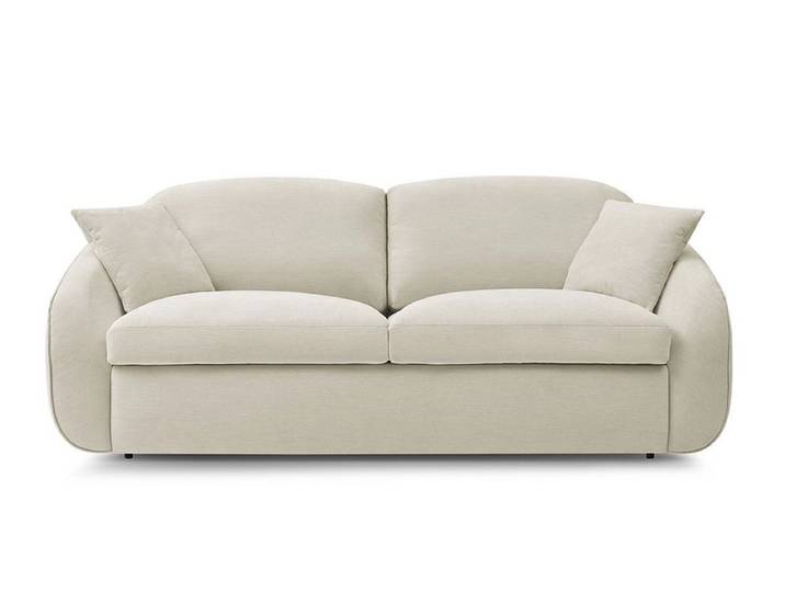 3er Sofa BOBOCHIC CEZANNE Stoff beige