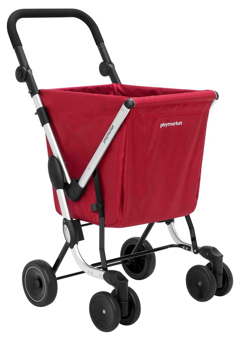 Koffer, 97 cm - Rot - Zusammenklappbar - Trolley - Handgepäck