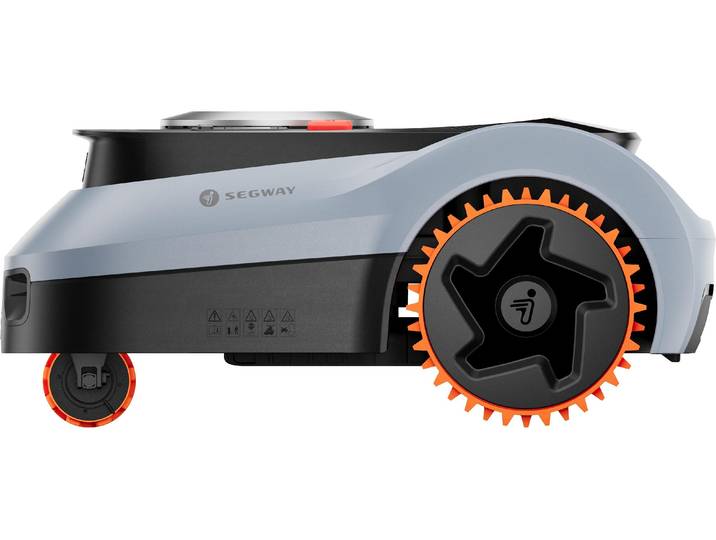 Rasenmähroboter Navimow i210E Lidar Pro 1000 m² , grau (grau, orange, schwarz), B:44,5cm H:63,5cm T:28,7cm, Rasenmähroboter, Rasenmähroboter