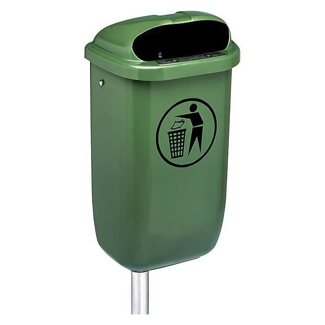 kaiserkraft Papierkorb nach DIN 30713 (50 l) (B07GKZZL56)