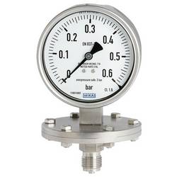 WIKA Plattenfedermanometer 9042563 432.50 Anschluss (Manometer): Unterseite 1 St.
