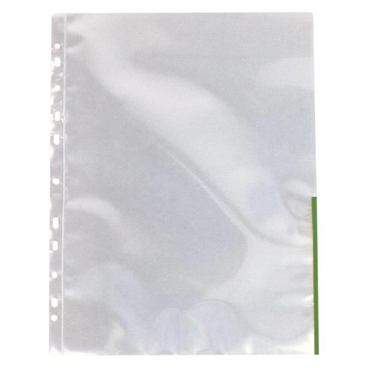Esselte Taschensignal 105my A4 klar grün box/100 (A4, 100x) (55366)