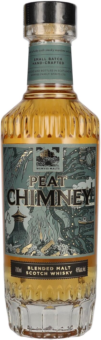 Wemyss Malts PEAT CHIMNEY Blended Malt Scotch Whisky 46% Vol. 0,7l