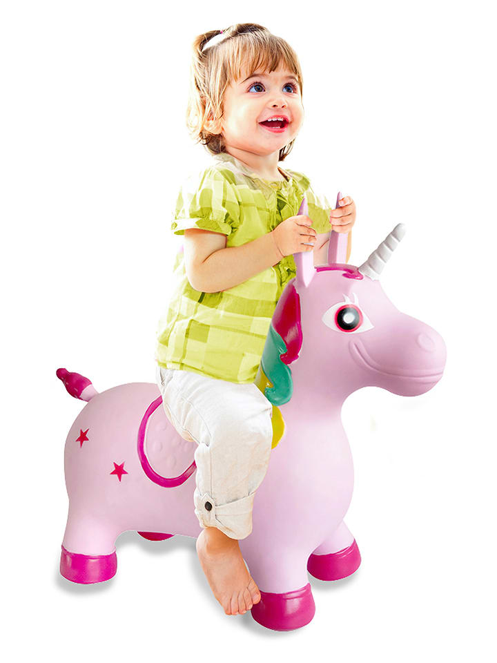 Jamara Hüpftier "Einhorn" - ab 12 Monaten - onesize