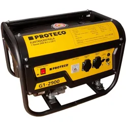 Proteco Stromerzeuger 1-phasig 2900W (AC 2x230V, DC 1x12V)