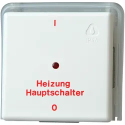 Kopp Heizungshauptschalter UP-Feuchtraum arktis-weiß