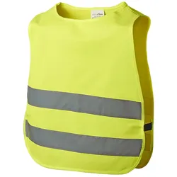 ProPlus 540303 Sicherheitsweste Gelb für Kinder Warnweste Größe S
