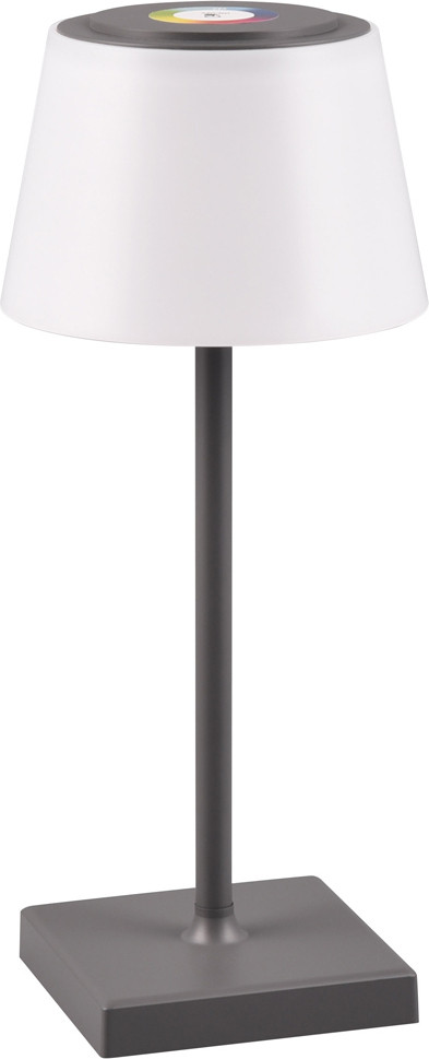 TRIO Sanchez oplaadbare LED tafellamp antraciet