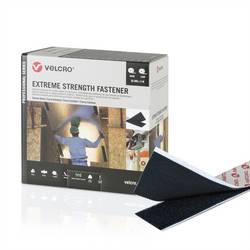VELCRO® Extreme Strength Fastener 5m Hakenband 5m Flauschband, Haken & Flausch 50mm schwarz VEL-PS20012