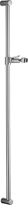 Wandstange Hansajet 04480100 Ganzmetall, 900mm, chrom