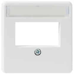 Rutenbeck Zentralplatte 2-fach,rws RAL9010 ZSt UM-MA 2 rws