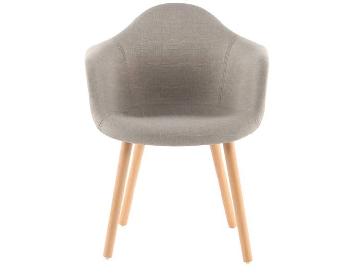 Kayoom Armlehnstuhl-Set, Beige, Metall, Textil, 62x80.5x64 cm, Esszimmer, Stuhl, Armlehnstühle