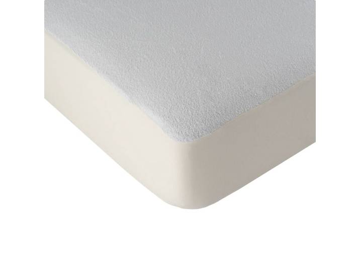 Alèse protège matelas respirante en coton blanc 200x200 cm