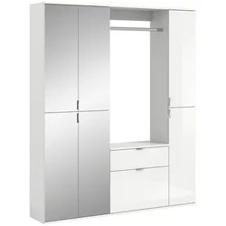 Garderobe Projekt X ca. 152x193 cm Weiß