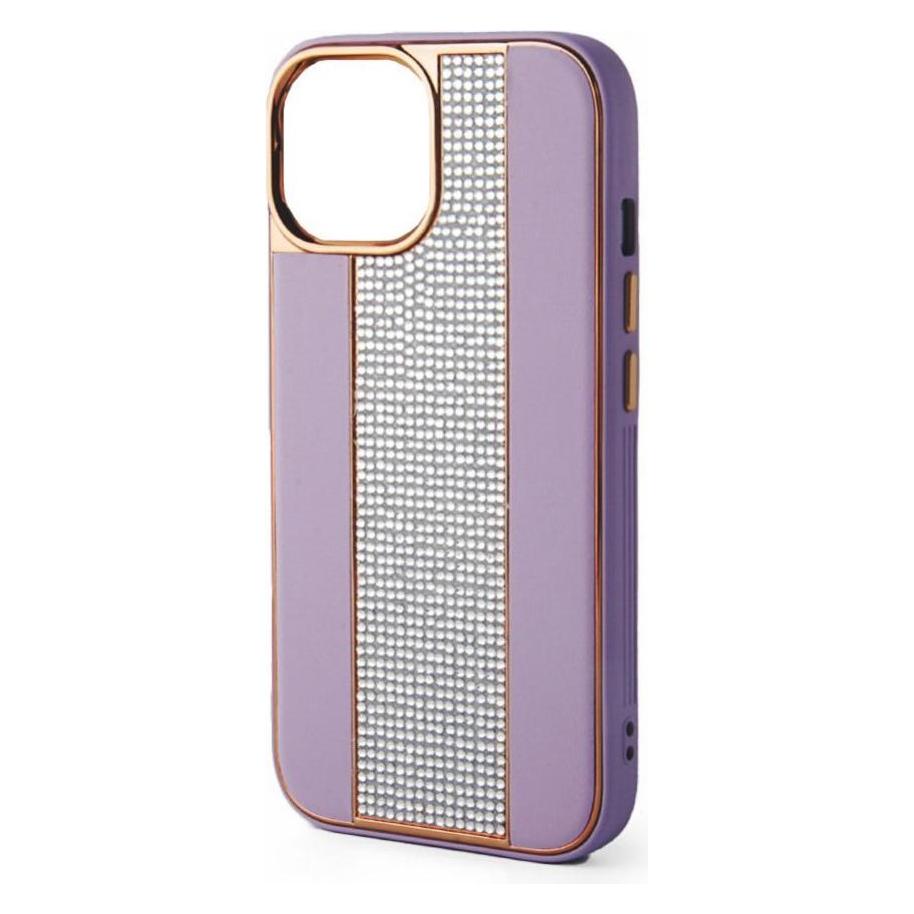iLike iPhone 15 Pro Diamonds and Leather Case (Apple iPhone 15 Pro) (ILIAPP15PDLCPS)