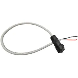 Rutec Projekt Zubehör für Bodeneinbauprofil VARDAflex PLATIN INGROUND) - Verbindungskabel, IP67, 2 polig, Kunststoff-Verschraubung, 50cm RUP-PGF906