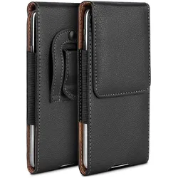 moex Plug Case Motorola Moto G52 Handy Gürteltasche Leder
