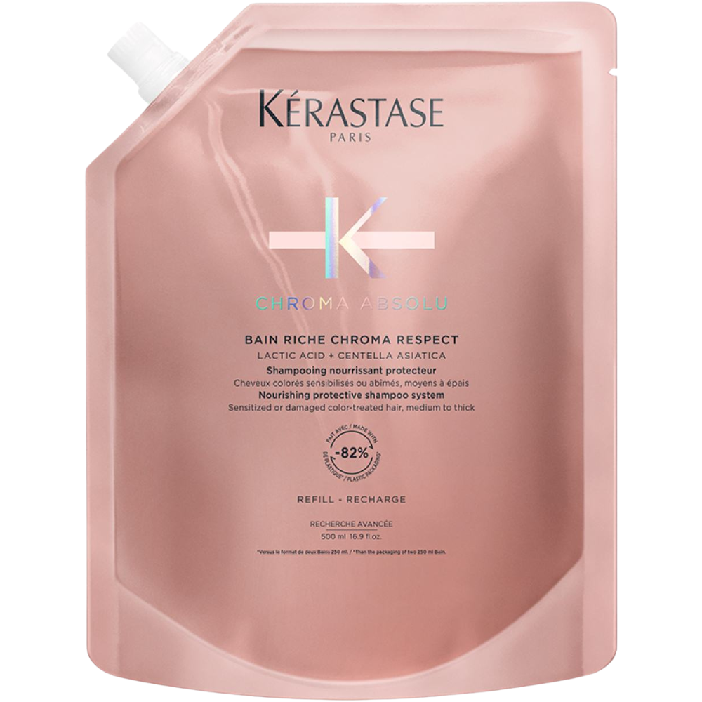 Kérastase Chroma Absolu Bain Riche Chroma Respect Color-Treated Hair 500mL Refill