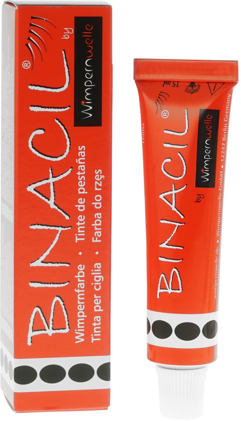 Wimpernwelle BINACIL Wimpern und Augenbrauenfarbe schwarz WW-23951