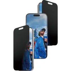 PanzerGlass® Privacy Displayschutz für iPhone 16 Pro/iPhone 17