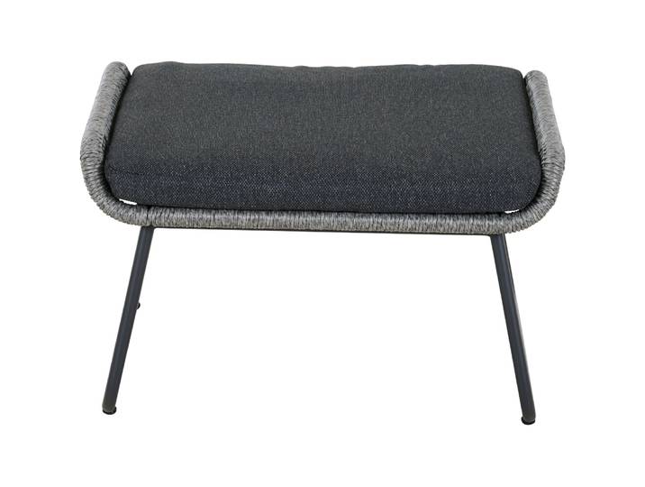 Siena Garden Kansas Loungehocker grau
