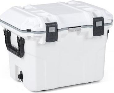 Costway Ultra-Light Injection Molded Cooler 53 QT Hard Ice Chest-White