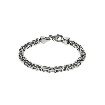 Armband FIRETTI "Schmuck Geschenk Silber 925 Armschmuck Armband Königskette" Gr. 22, silber (silberfarben), Armbänder, Herren, 22, Silber 925 (Sterlingsilber), Armband, Made in Germany