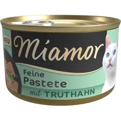 Miamor Feine Pastete mit Truthahn | 12x 85g Katzenfutter
