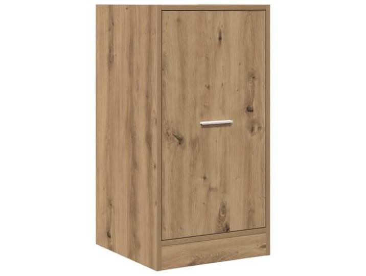 KUPTYERFG Apothekerschrank Artisan-Eiche 40x41x77,5 cm Holzwerkstoff Kompakter Auszugschrank mit 2 Schubladen für Küche, Schlafzimmer und Büro. Robustes Möbel mit 50 kg Tragfähigkeit.