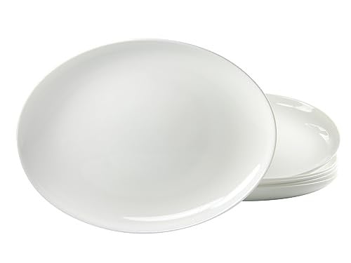 Luminarc Italian Party barbecuebord wit, 6-delig, Breedte: 33 cm, Diepte: 32 cm, Hoogte: 3 cm