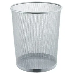 helit Papierkorb »the circle network H25186« 23 L silber, 29.5x34.5x29.5 cm