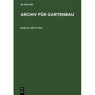 1972, Gebundene Ausgabe von , De Gruyter, 978-3-11-250655-4