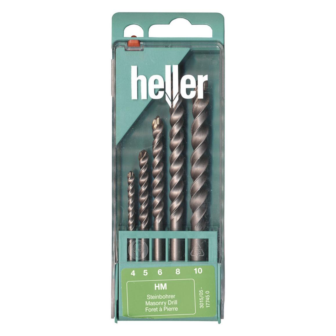 Heller Stein-Spiralbohrer-Set 5teilig (17745 0)