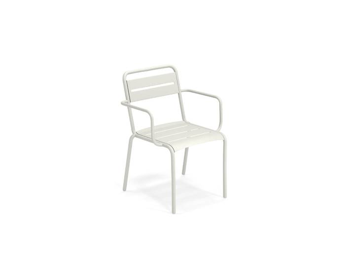4er Set Emu Star Gartensessel Stapelbar Stahl