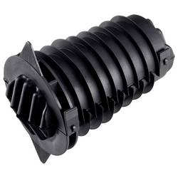 Fränkische Rohrwerke KabuflexKDS SD DN110 Blindstopfen teilbar PE, Schaumstoff Schwarz 1 St. 19972110