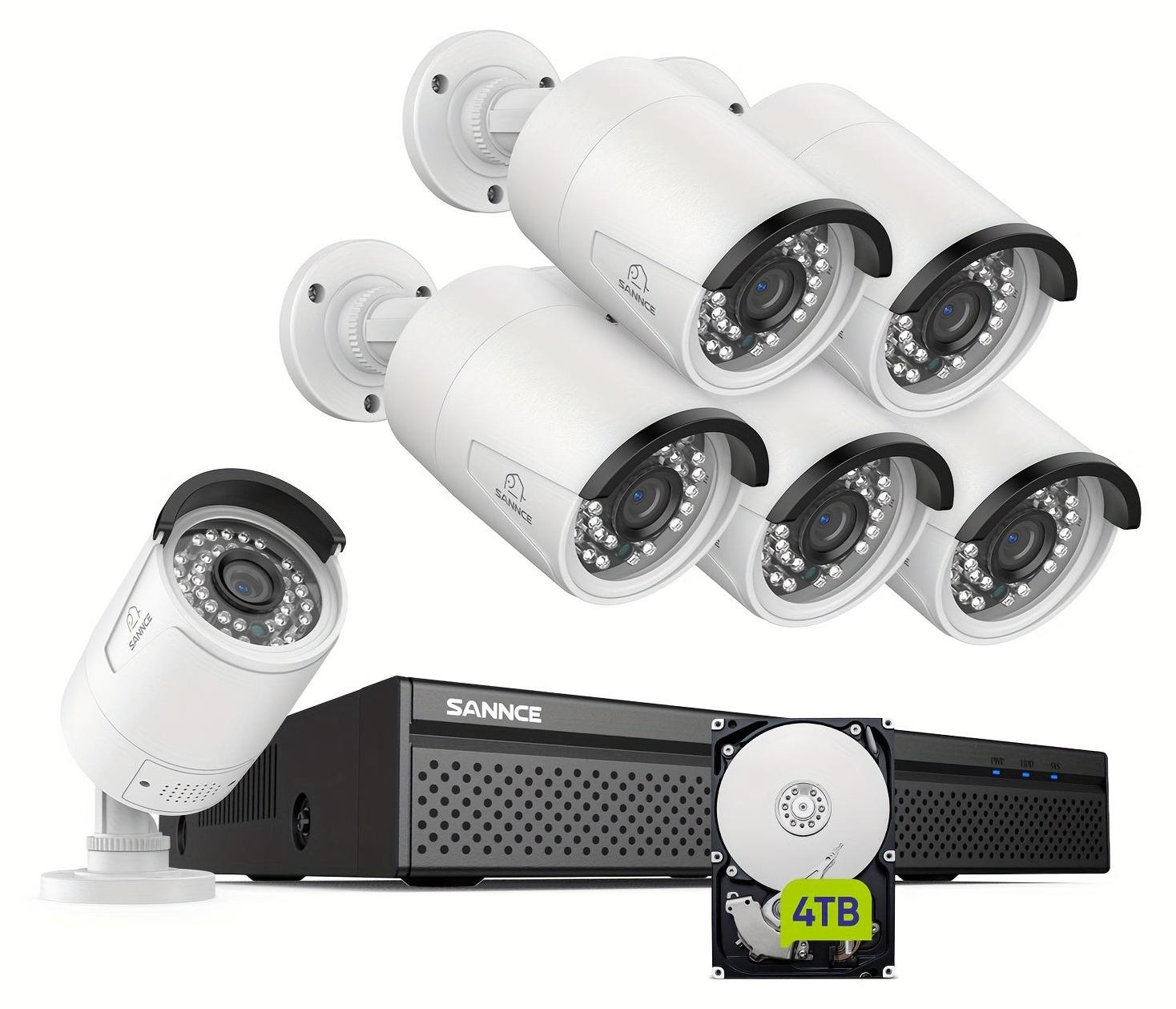 Selius Bewakingscamera Set IP Camera CCTV Camera