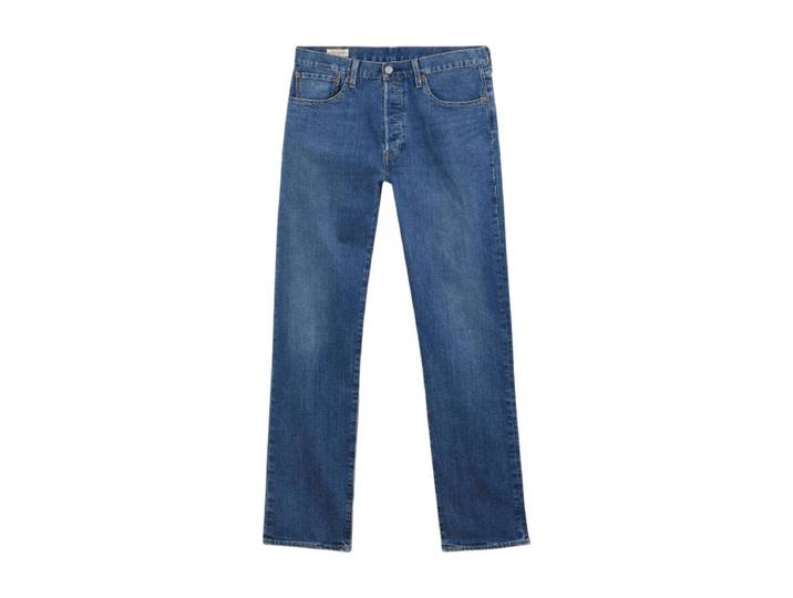 LEVI'S 501 Original Jeans Medium Indigo Stonewash - Medium Wash