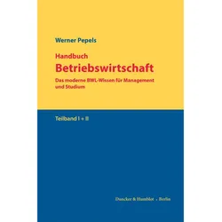 Handbuch Betriebswirtschaft, Fachbücher von Werner Pepels