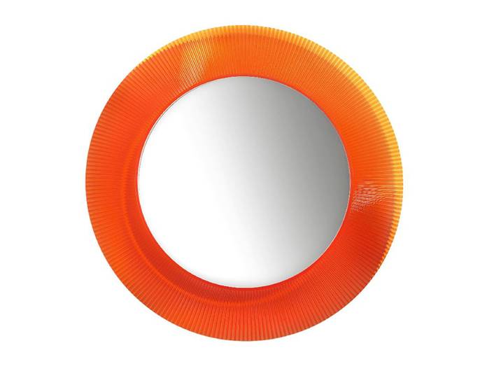 KARTELL miroir mural ALL SAINTS (Orange - PMMA transparent)