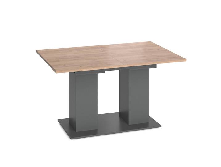 Vicco Esstisch Dix, Anthrazit, 140-180 x 90 cm, Holzwerkstoff, Rechteckig, 140x76x90 cm, Esszimmer, Esstische
