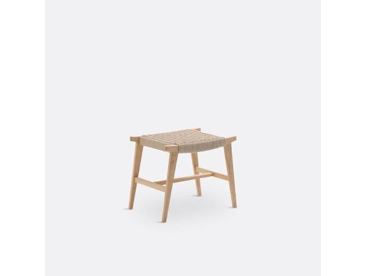LA REDOUTE Tabouret chêne et tressage, Kioto Beige