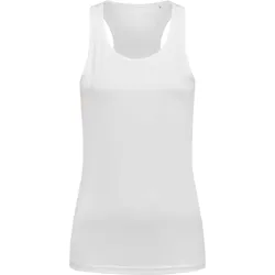Stedman Damen Interlock Sport T-Shirt ärmellos Tank Top ST8110 white S