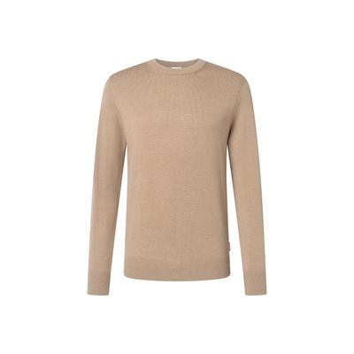 Sweater JOOP JEANS "Strickpullover 15 JJK-04Laurelor 10018340 1er Pack", Herren, Gr. L, braun, Obermaterial: 80% Wolle mw. 20% Polyamid PA., Sweatshirts Sweater