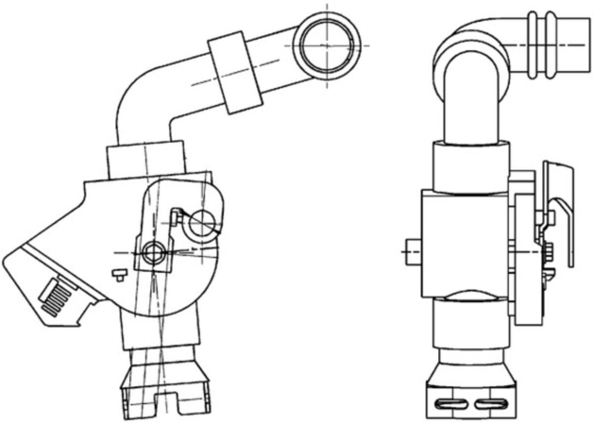 Mahle Valvola di controllo del refrigerante AVS 5 000P