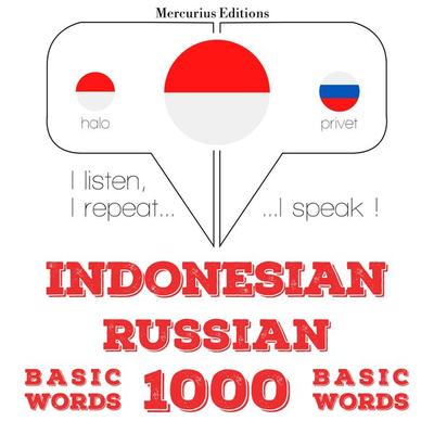 1000 essential words in Russian - JM Gardner, Audio, 9782821146648