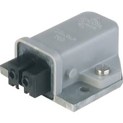 Hirschmann 932045106-200 Netz-Steckverbinder STAKAP Buchse, Einbau vertikal Gesamtpolzahl: 2 + PE 16 A Grau 200 St. Piece