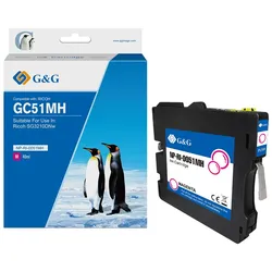 G&G Druckerpatrone ersetzt Ricoh GC51MH