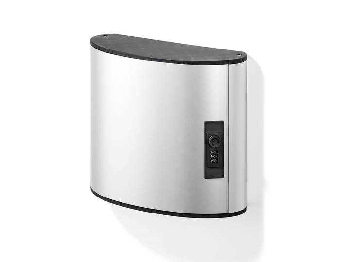 Durable Armoire à clés Keybox fermeture à code - 36 clés - Gris aluminium